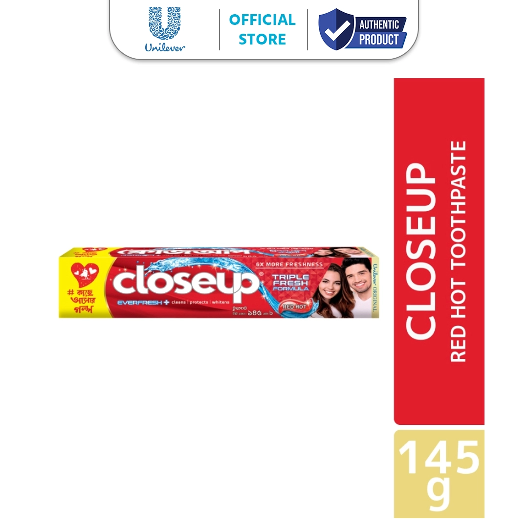 Closeup Toothpaste Red Hot 145g
