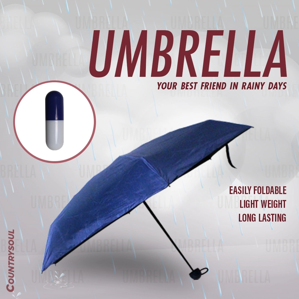 Newcom Ultra Lights And Small Mini Umbrella With Cute Capsule Case 5