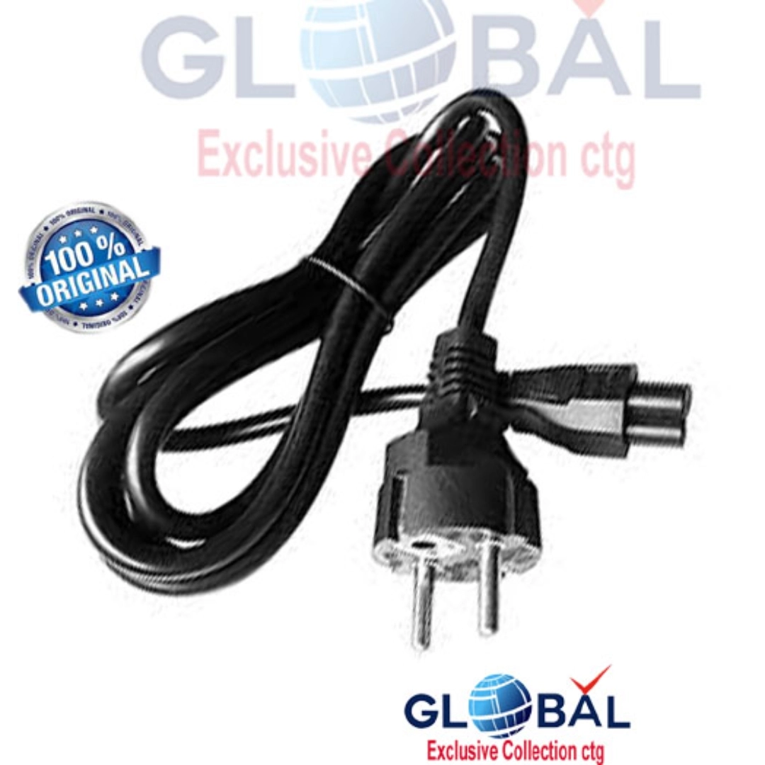 2 Pin Power Cord Cable for Laptop Charger multipurpose use.