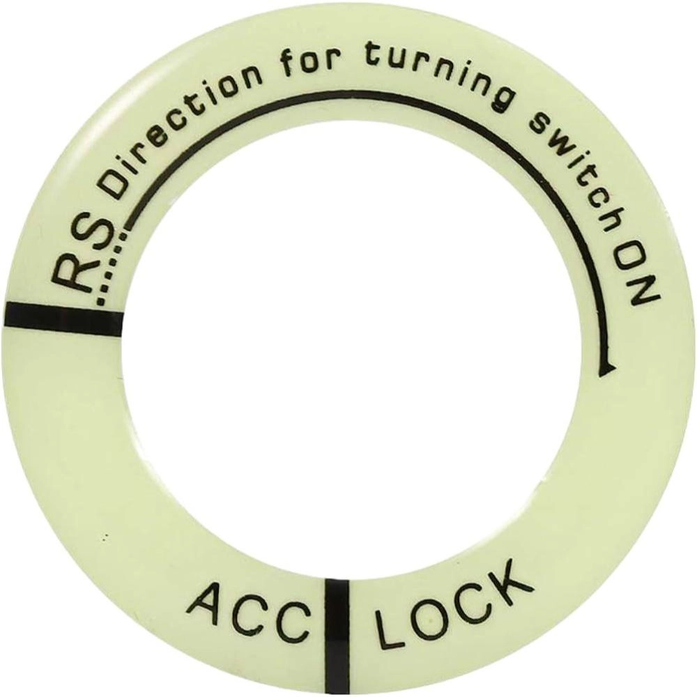 Luminous Car Ignition Key Ring Sticker