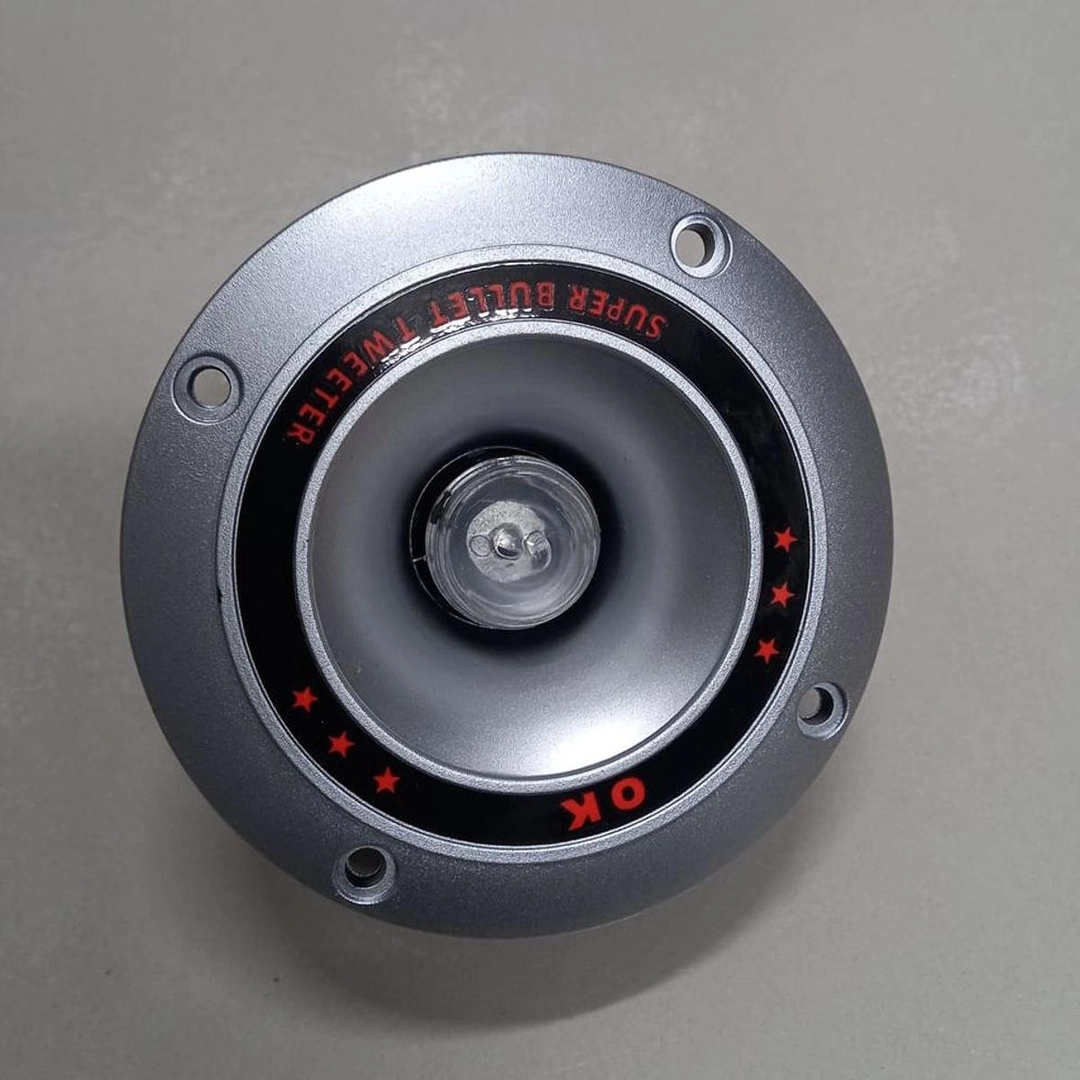 LED With Super Bu-ll-et Tweeter 75W 4 Inch Tweeter Dome Speaker 75W ...