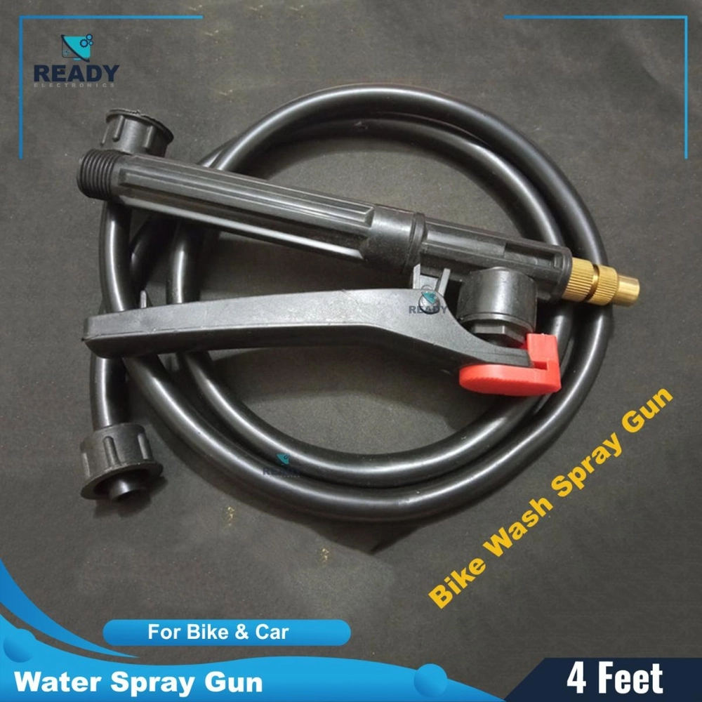 Car Wash Water Spray Gun Machine With 4 Feet Delivery Pipe For Power ...