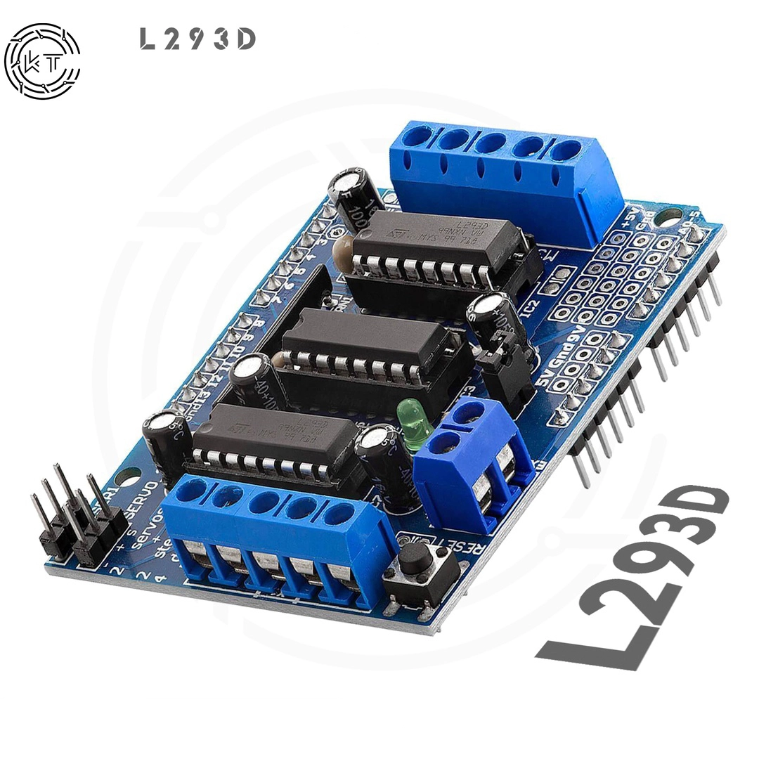 Rc Module L L293D Motor Driver Shield Module For RC Project-RC Car/LFR/Stepper ...