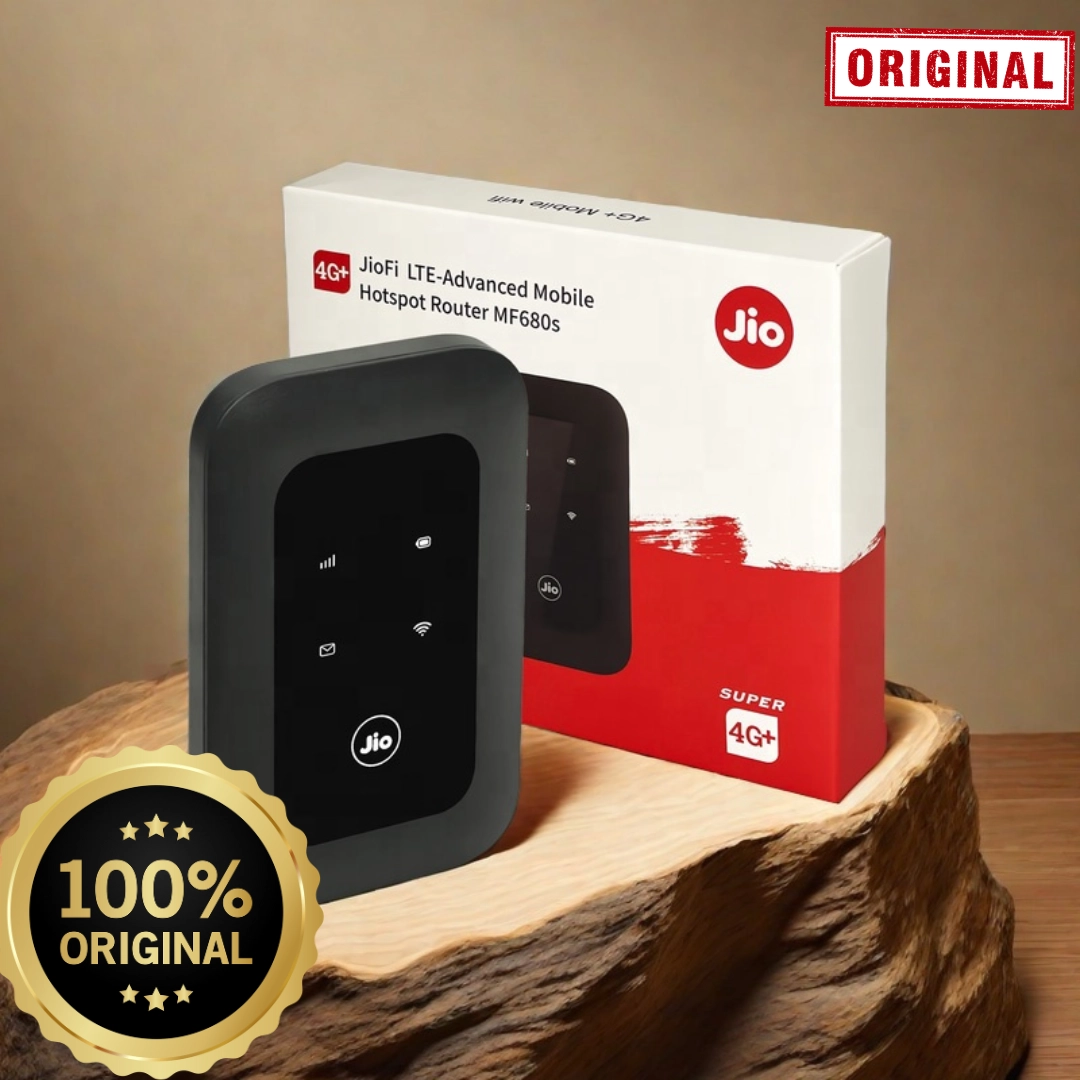 Jio Router Switch JIO 4G+ Wifi Airport pocket Router Hotspot Router MF680s with Battery