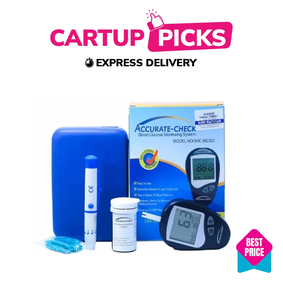 Sugar Cheaking Machine Glucose Meter | Blood Glucose Monitor Accurate Check SHC BG202 Diabetes ...