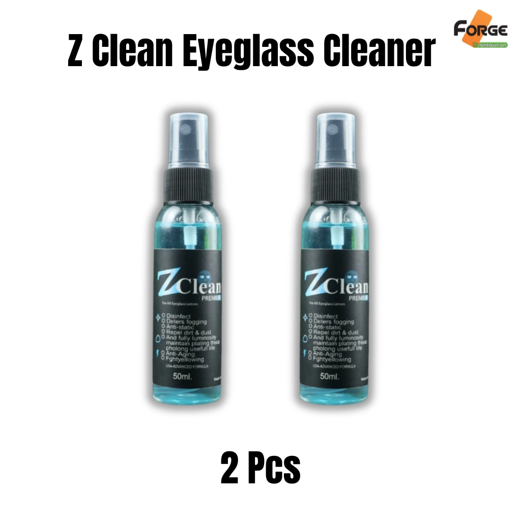 2 Pcs Z Clean Premium Eyeglass Cleaner, cleaning kit for Eyeglasses ...