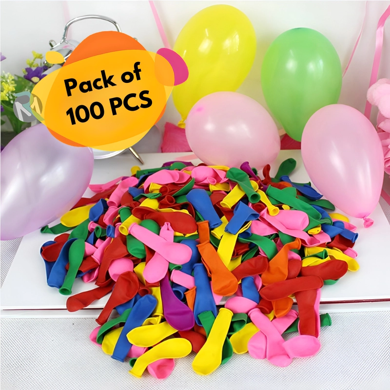 Mini Balloons/ Water Balloons – Bright Multicolor Small Balloons for ...