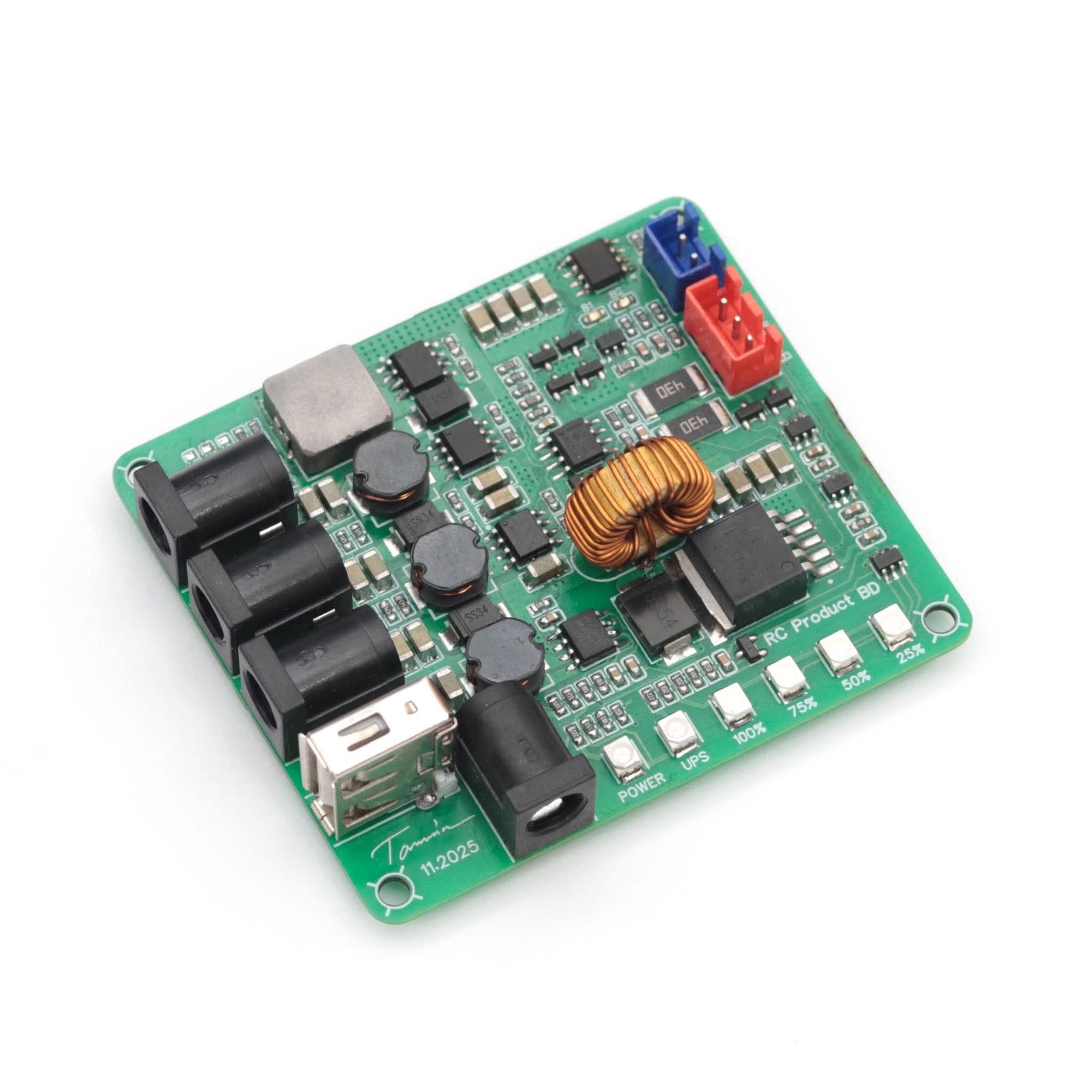 Mini Router Ups Board 42W V4.2 with Balance BMS. 2S battery system 8.4 ...