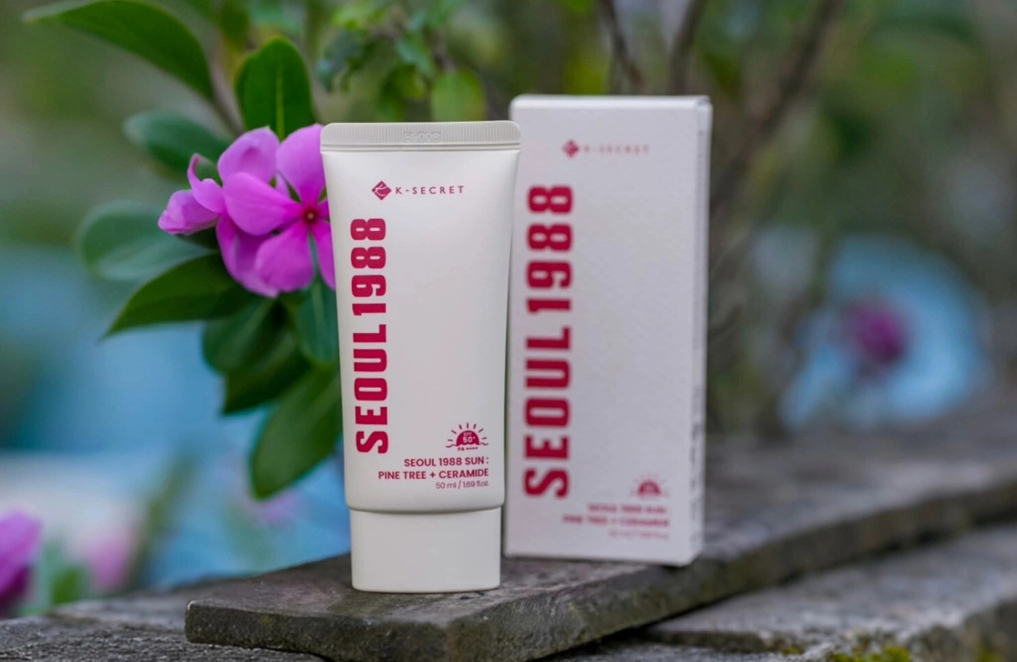 KSECRET SEOUL 1988 Sun : Pine Tree + Ceramide | Crème Solaire Apaisante Hydratante main image 1