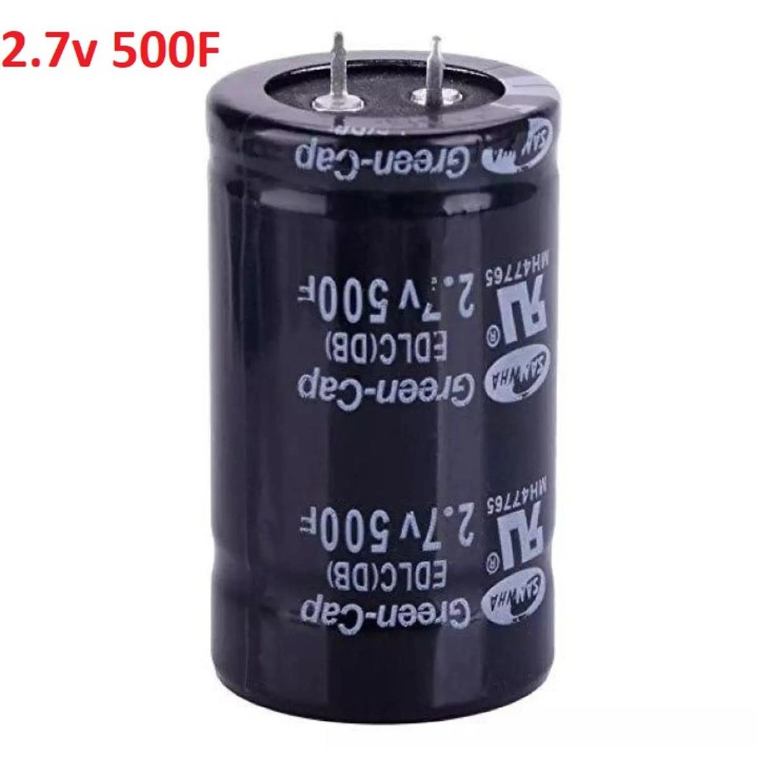 SUPPER FARAD CAPACITOR 500F 2.7V 35x60mm Super Capacitor Ultra ...