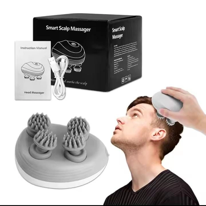 Curated visual reference: Electric Head Massager Deep Tissue Scalp Cat Massager Health Care Photo Inspiration