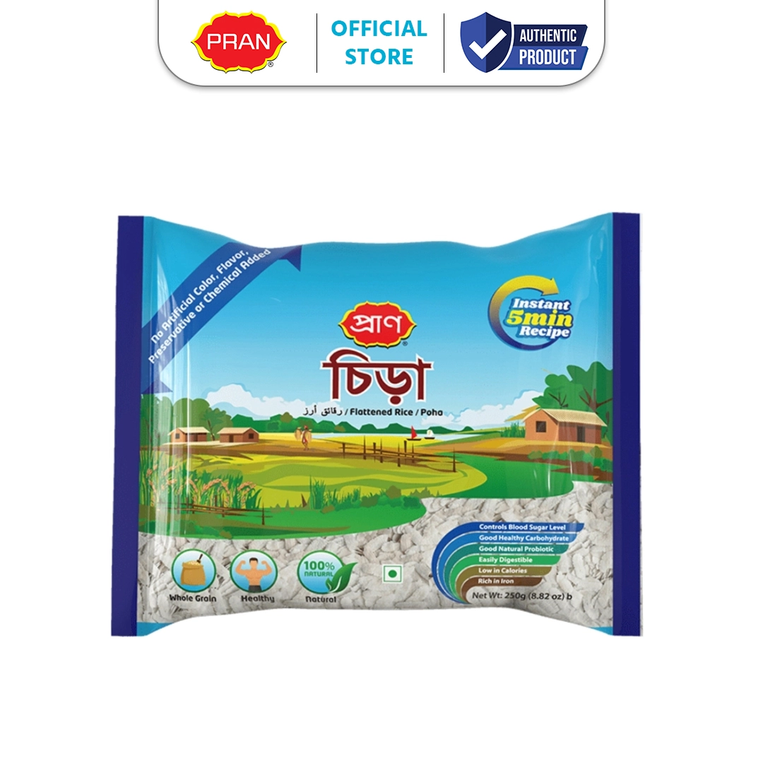 Pran Cheera (Flattened Rice) 250gm