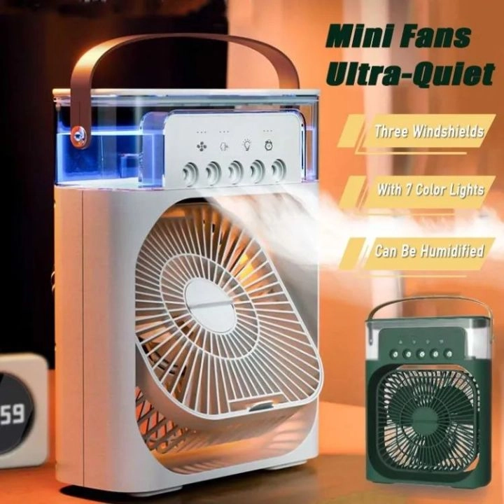 Portable Rechargeable Mini Air Cooler Fan