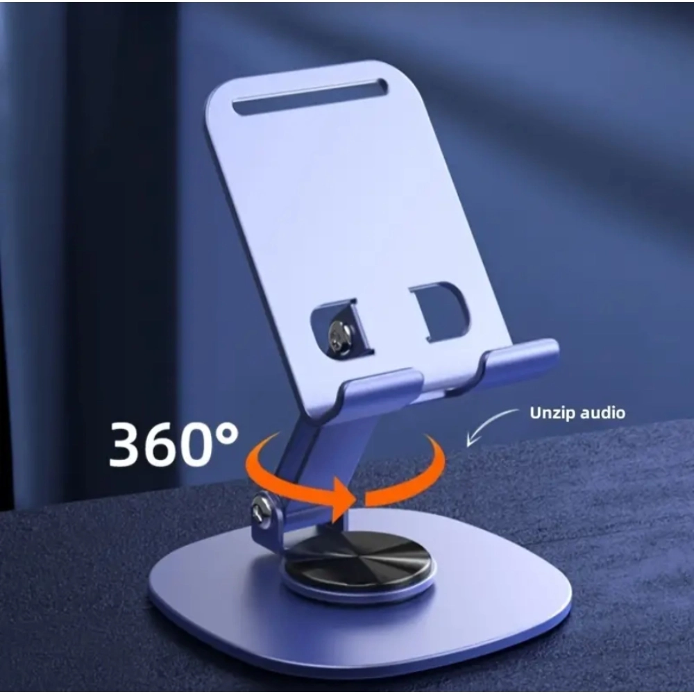 Dev Phone Stand 360 Rotating Metal Aluminum Alloy Phone Holder Stand Adjustable ...