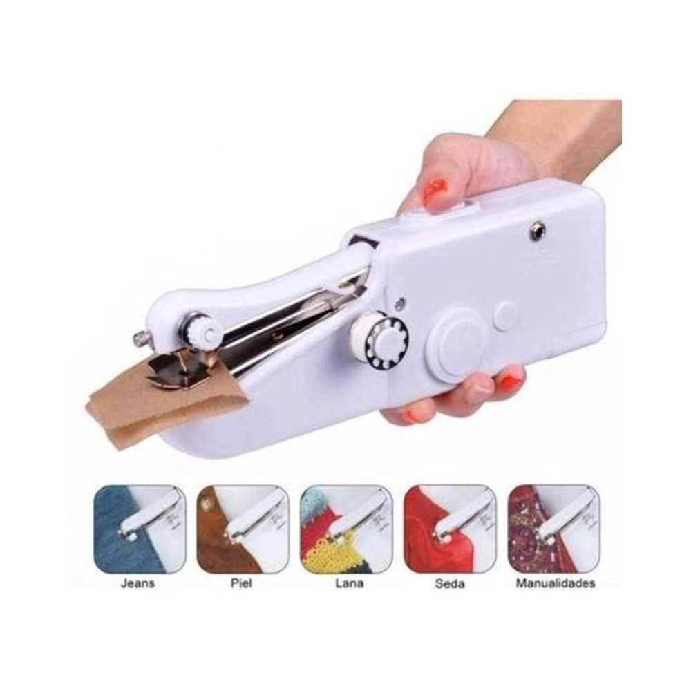 Sweing Hand Machine Hand-held Sewing Machine - White