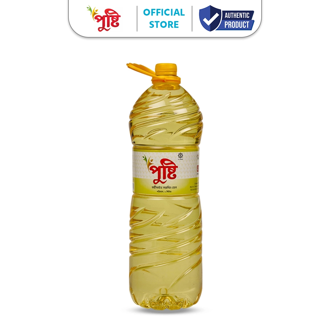 Pusti Pusti Soyabean Oil - Bottle 2 Ltr