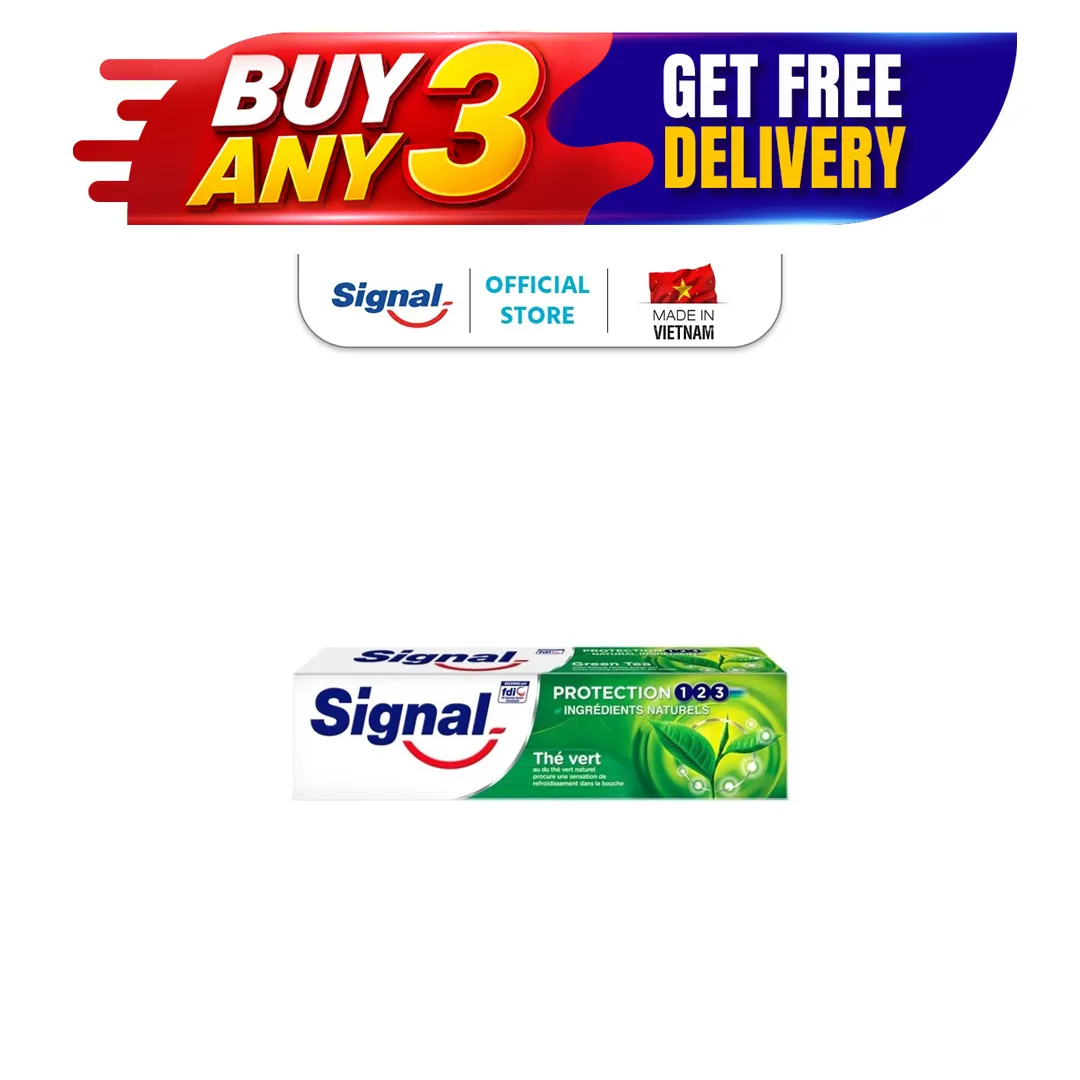 Signal Protection 123 Green Tea Toothpaste 50g