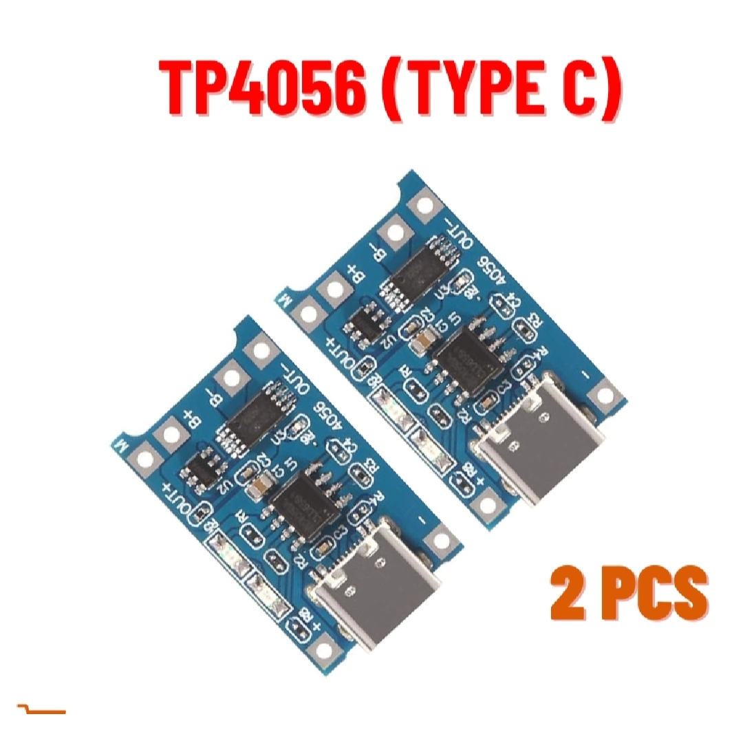 Tp406 Charging Module 2 pcs TP4056 Dual Protection Lithium/Lithium-ion Battery Charging ...