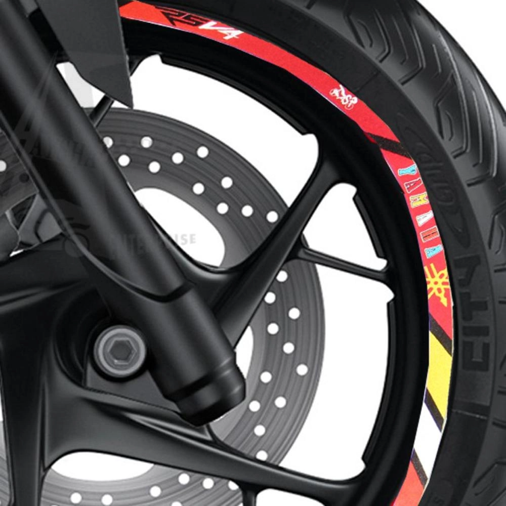 Bike Wheel Stickers R15 Wheel Stickers Reflective Decals for Motorcycle Rim Tape Strips -Yamaha ...