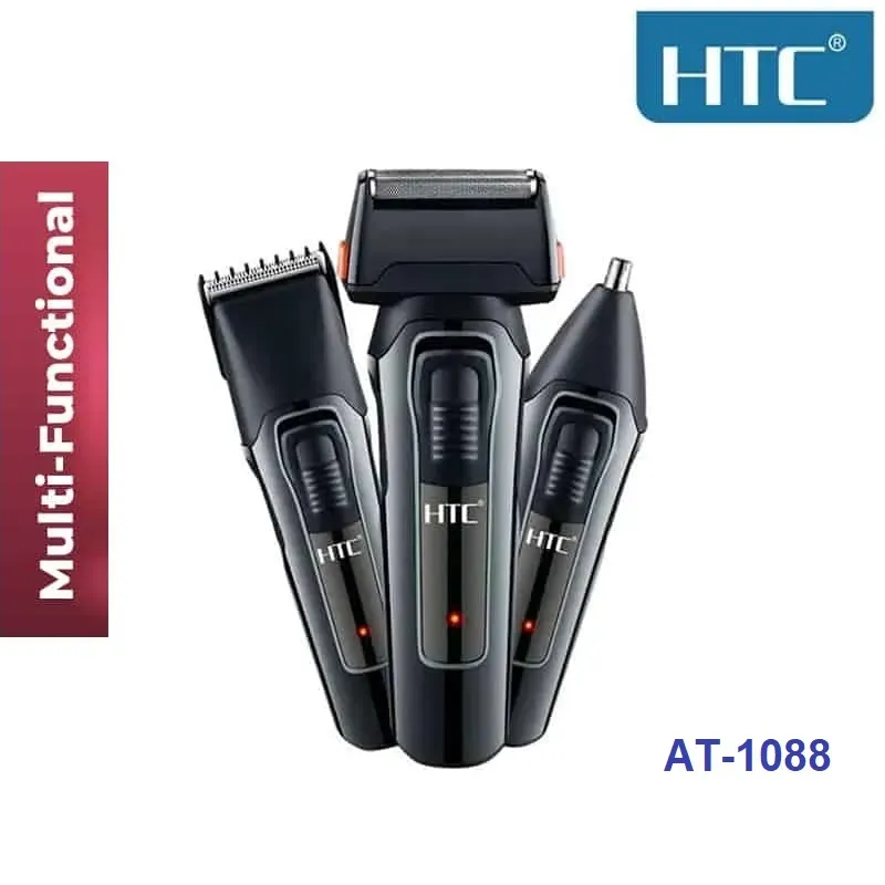 Htc Razor Sizes HTC AT-1088 Multi Purpose 3-in-1 Shaver, Nose trimmer and Hair Clipper ...