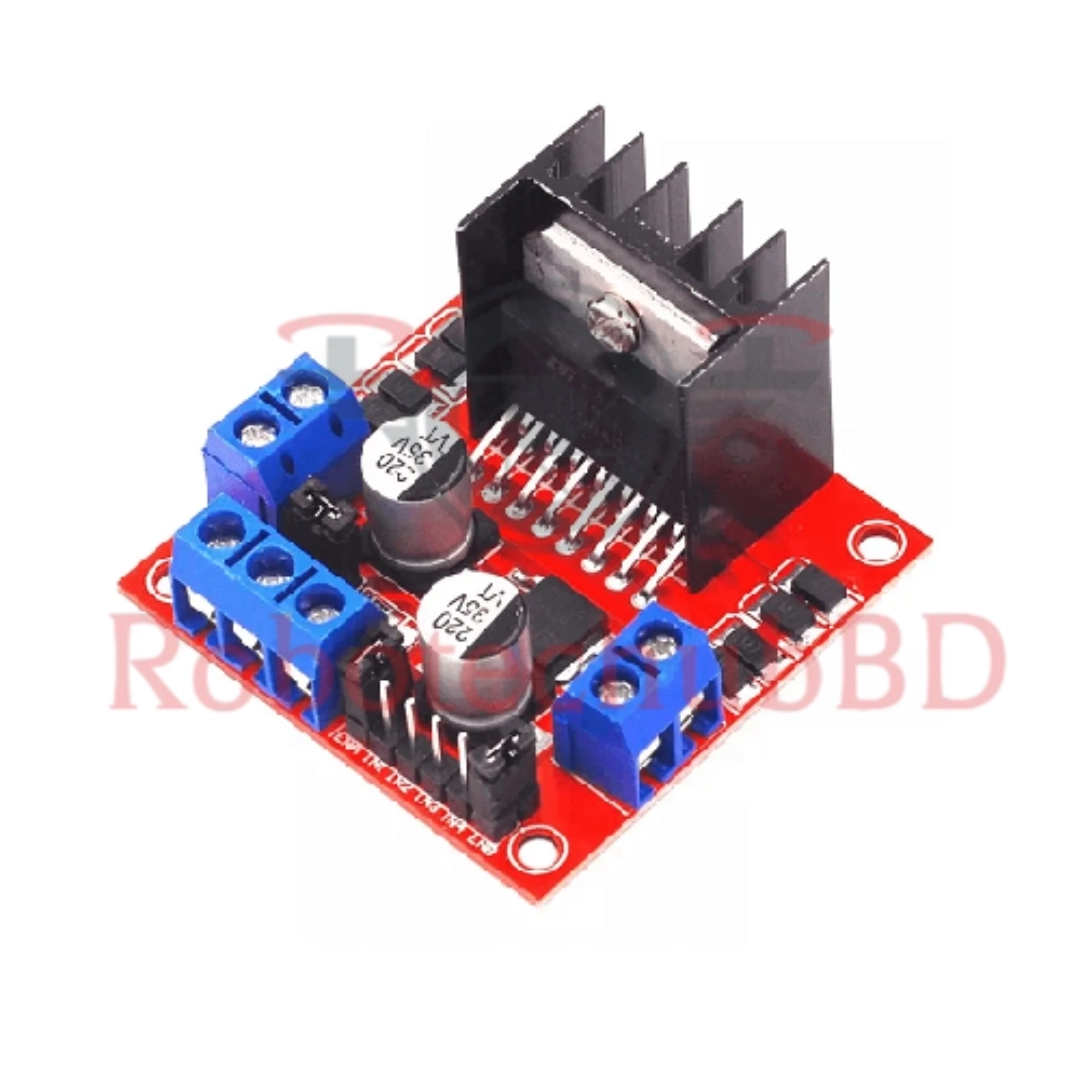 L298N Dual H-Bridge Motor Driver Module | DC & Stepper Motor Driver for ...