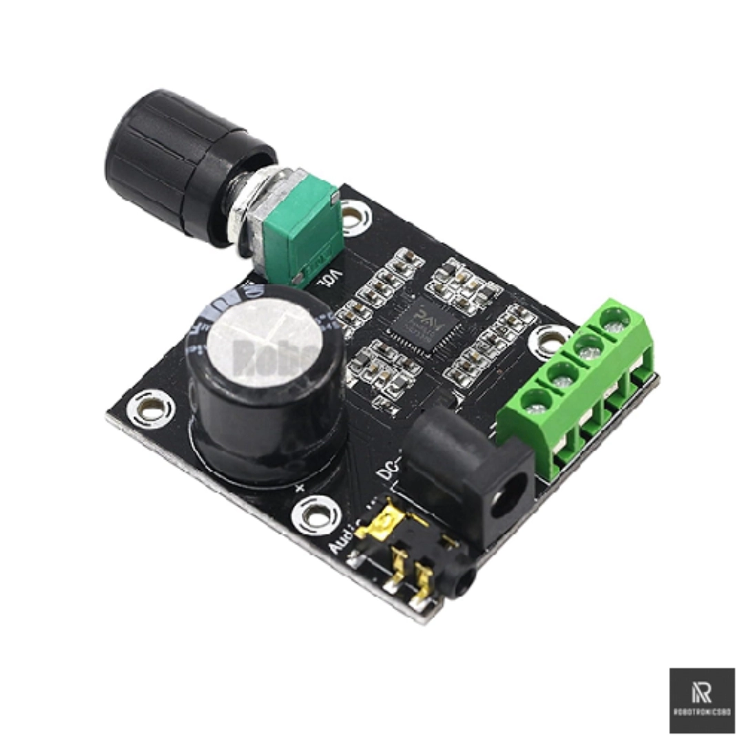 PAM8610 Mini Stereo Audio Amplifier Module | 10W+10W Class D DC 12V ...