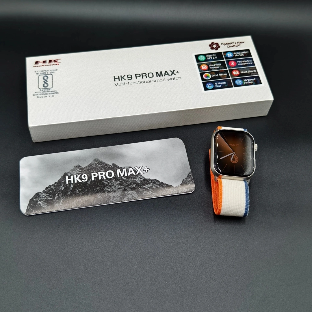 Hk9 Pro Max Plus Gen 4 Super Amoled Display Smartwatch With ChatGPT 2GB ...