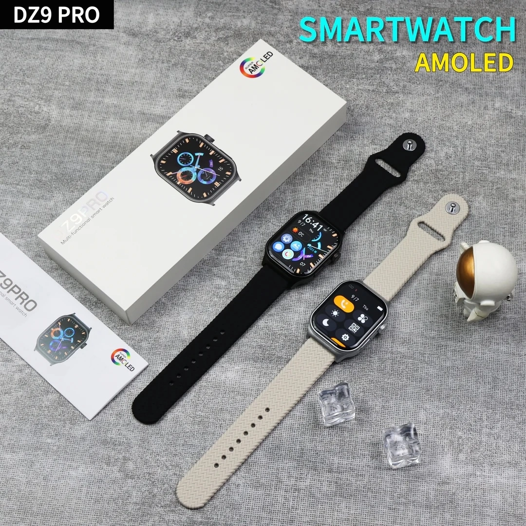 DZ9 PRO Amoled Display Smartwatch 2.02 inch Ultra-Large Curved Display ...