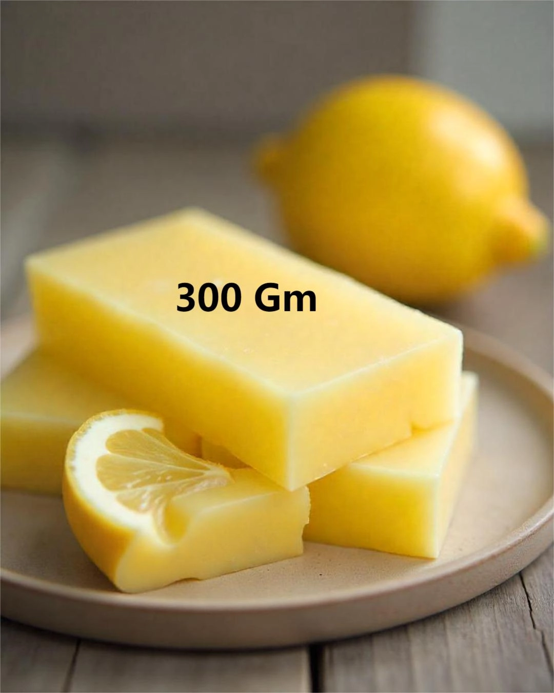 Lemon Base (300 Gm) Lemon Soap Base Pure Organic, SLS, Chemical Free Melt & Pour ...