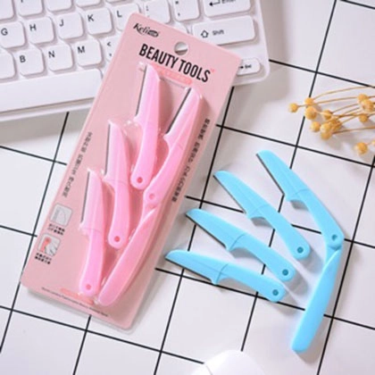 4pcs Foldable Eyebrow Facial Hair Removal, Shaper, and Trimmer in New ...