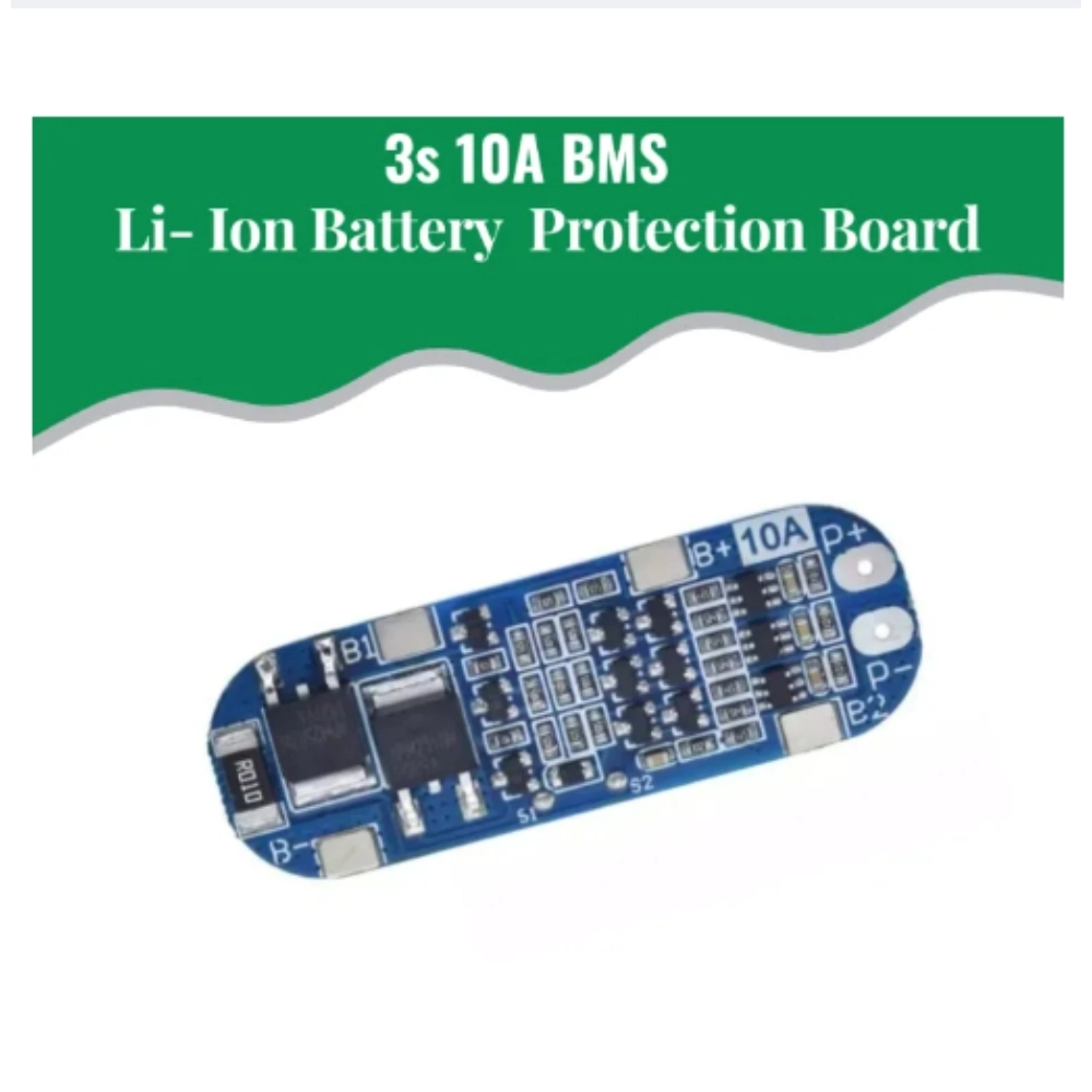 3S 12V 18650 10A BMS Charger Li-ion Lithium Battery Protection Board ...