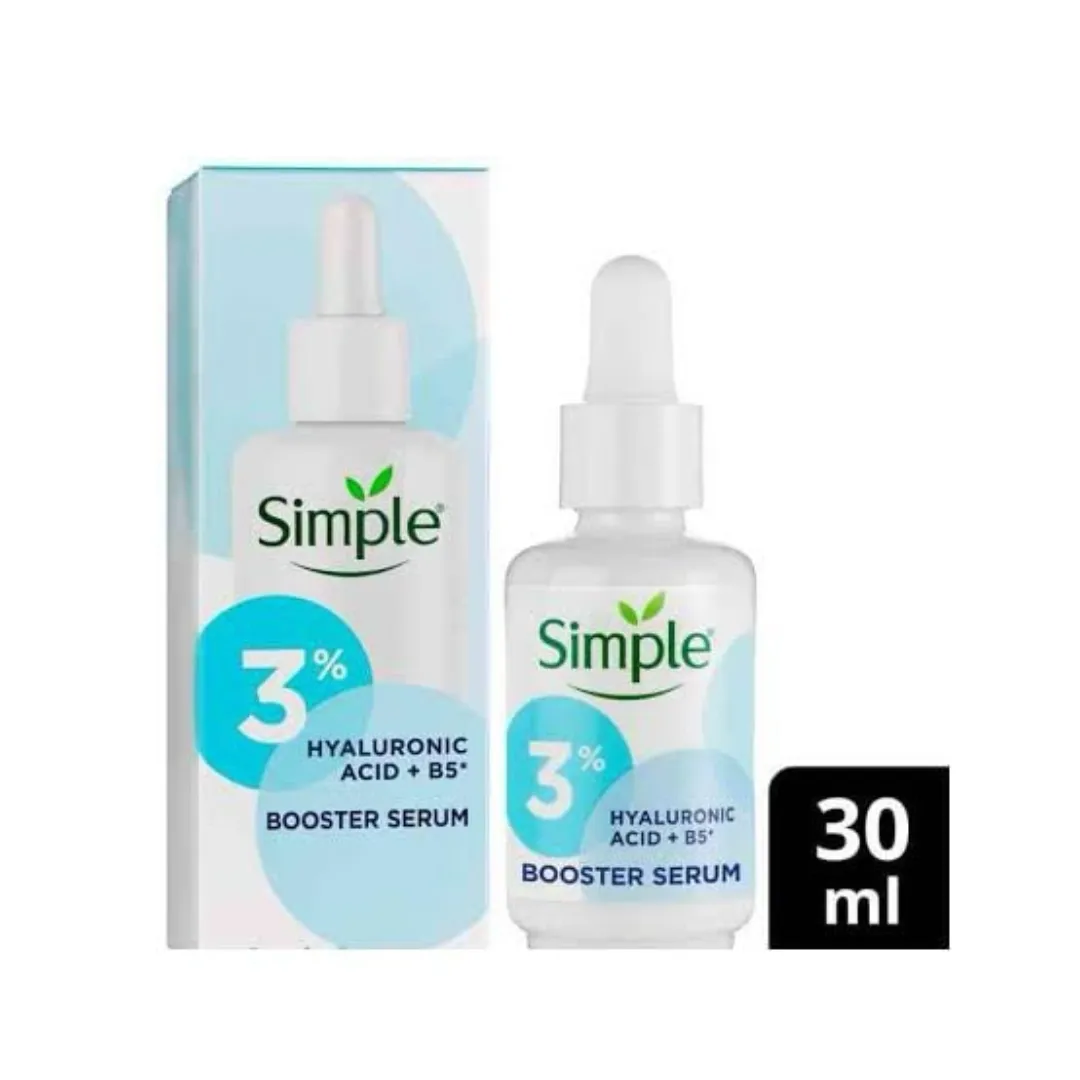 Simple 3% Hyaluronic Acid + Vitamin B5 Serum -30ml (Next lavel cosmic)