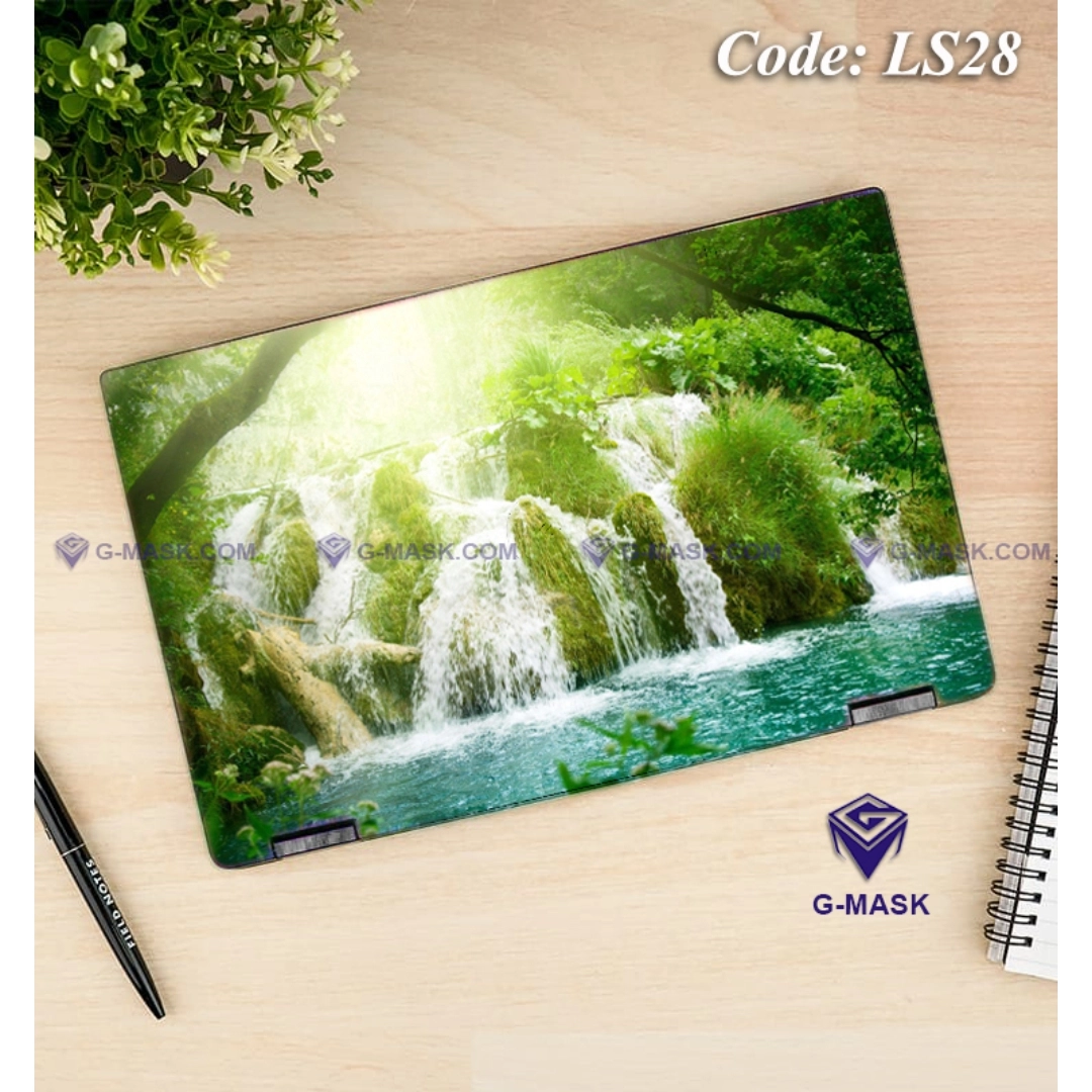 Water fall Laptop Sticker