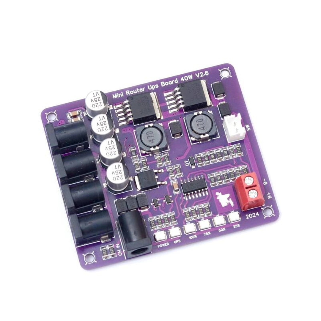 Eccb Router NEW 2024 UPS Mini Router Circuit Board 40W V2.6