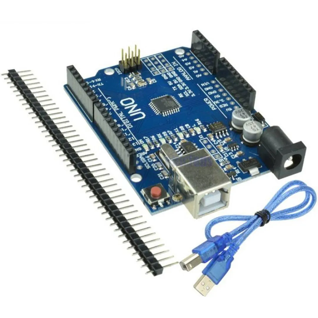 arduino uno compatible r3 microcontroller development... Arduino Uno R3 Development Board SMD Chip Version Microcontroller Based ...
