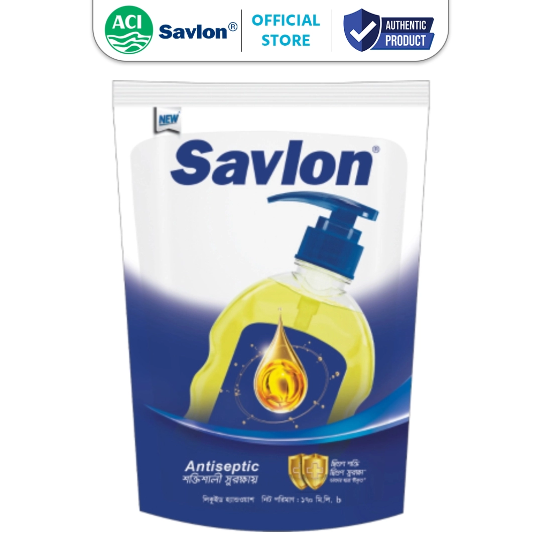 Savlon Handwash Antiseptic 170ml Pouch
