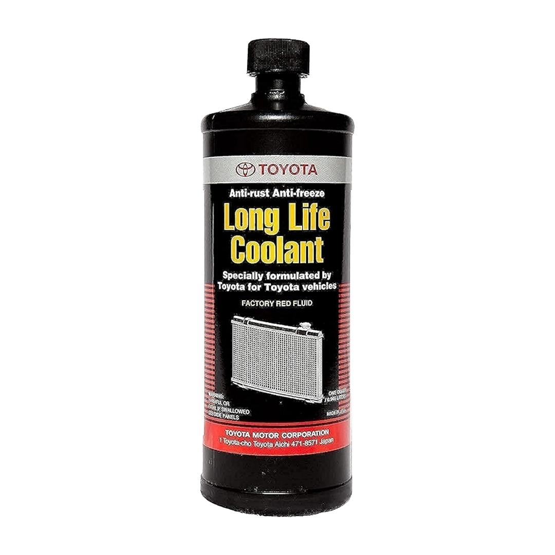 Red Radiator Fluid Toyota Radiator Coolant - Red Fluid 2 Litter (Made in USA)