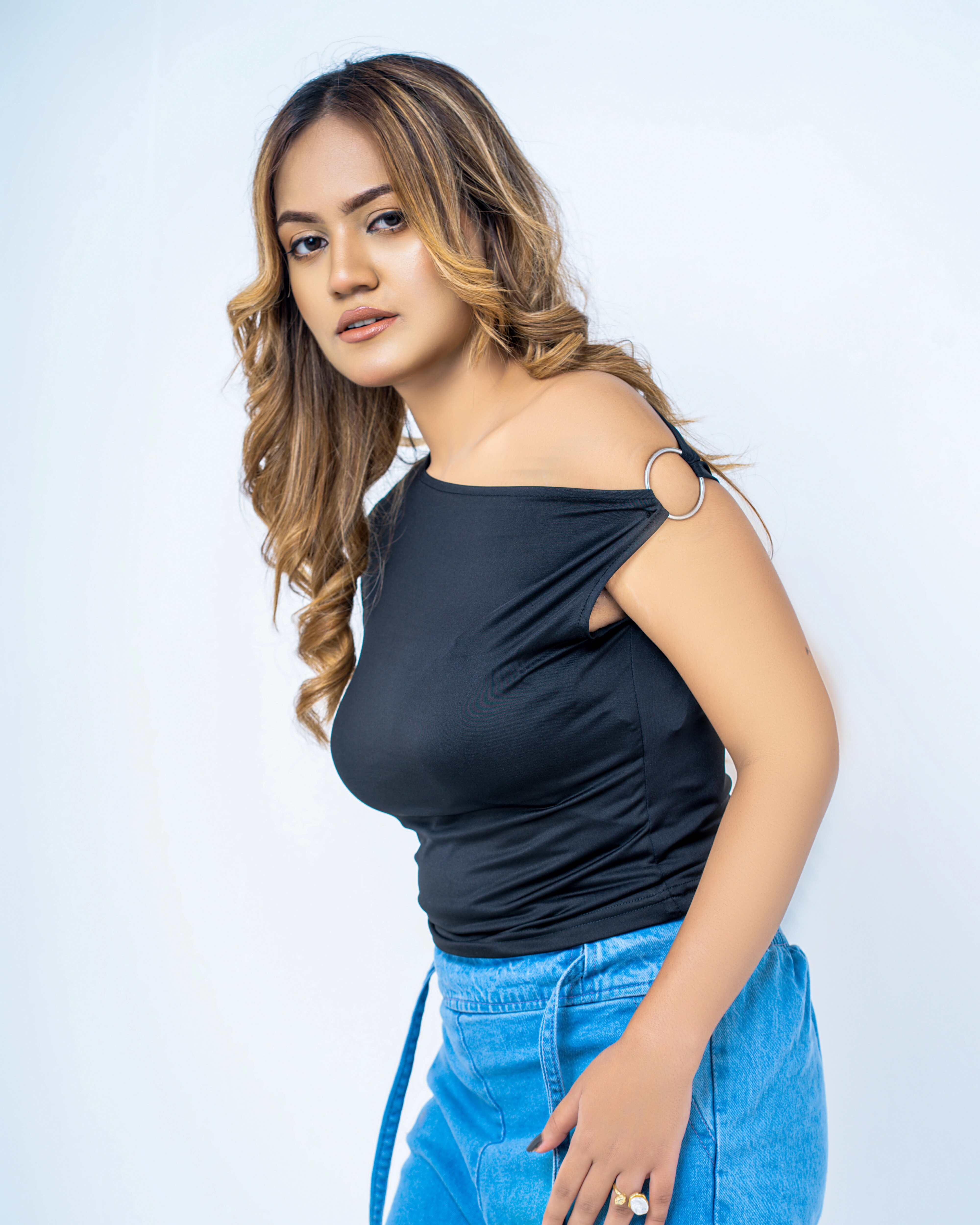 Ring Shoulder Examples Ring Shoulder Crop Top