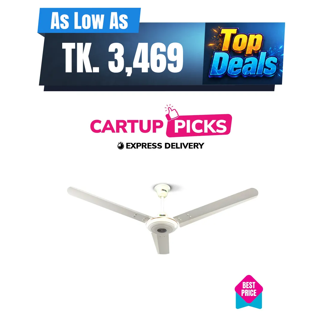 Click Crown Ceiling Fan 56 Inch