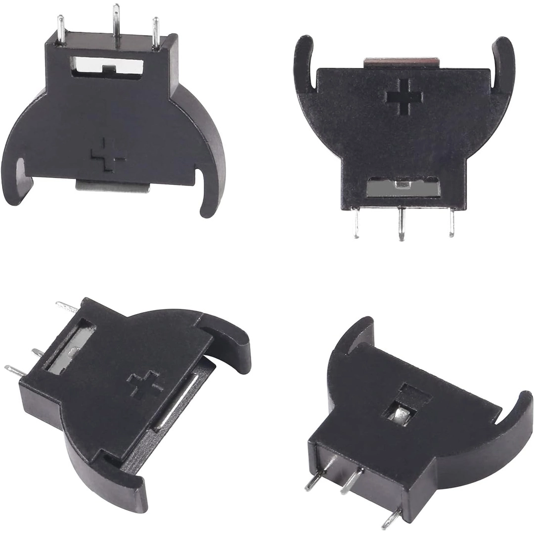 5Pcs - CMOS CR2032 Holder Vertical Battery Holder PCB Mount CR2032 ...