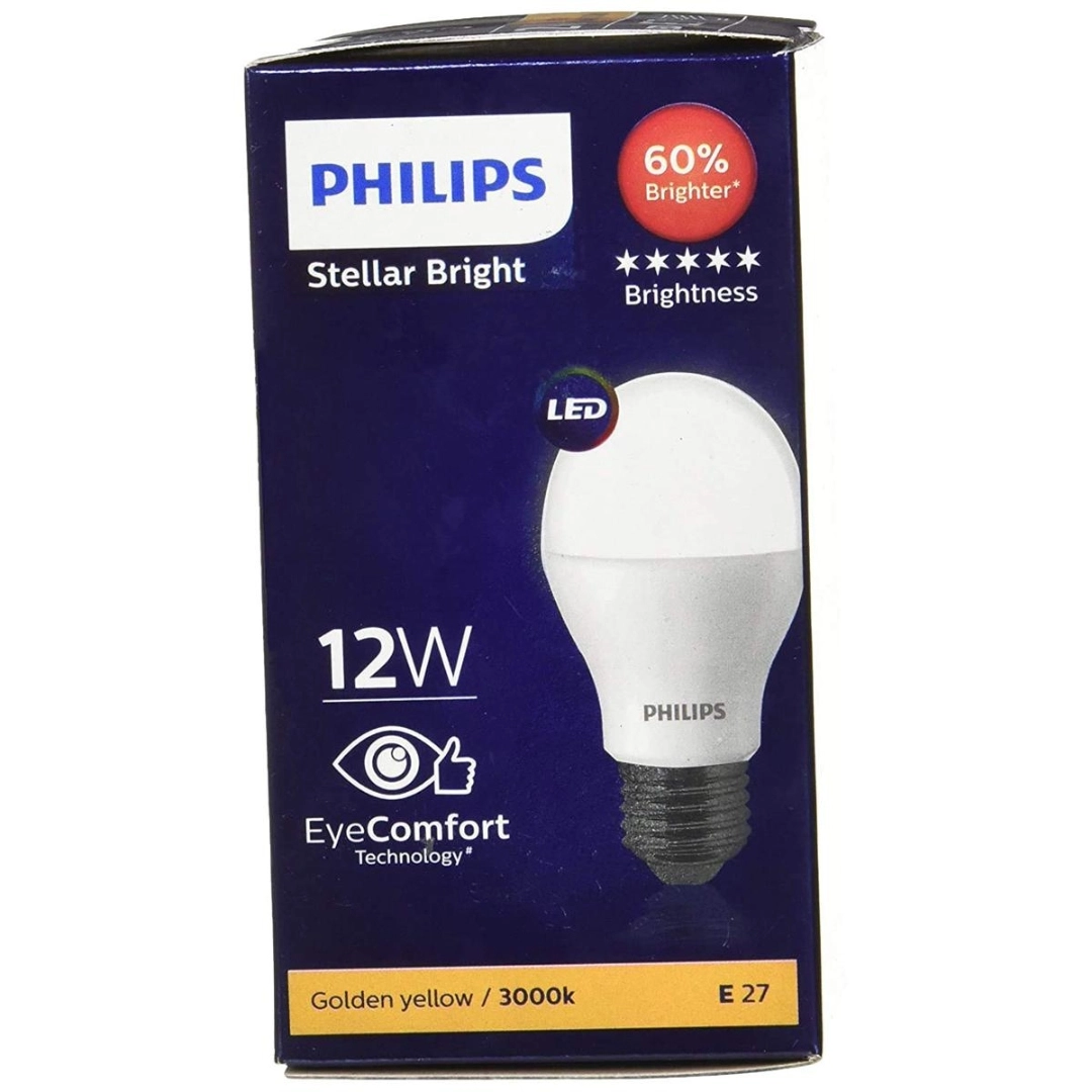 Philips Stellar Bright 12W 1100lm E27(Thread Type) 3000K A60 Warm White