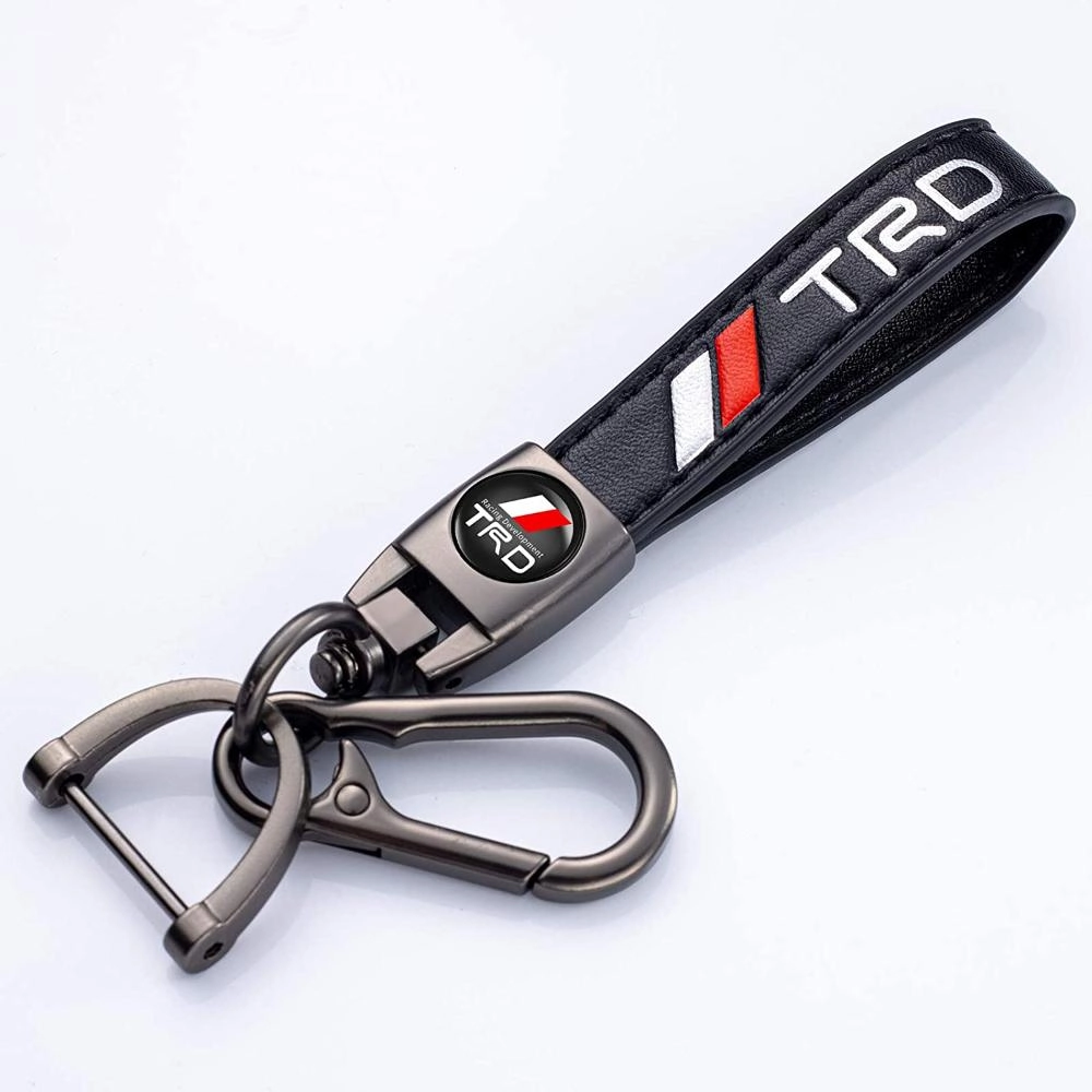 Car Key Chain for Men and Women Key Ring Accessories Black-TRD-CAR KEY RING