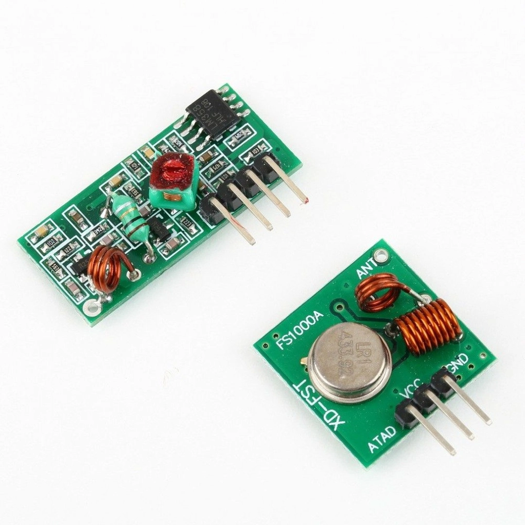 433mhx Rx Module FS1000A 433MHz TX RX RF Radio Module FS1000A Transmitter Receiver ...