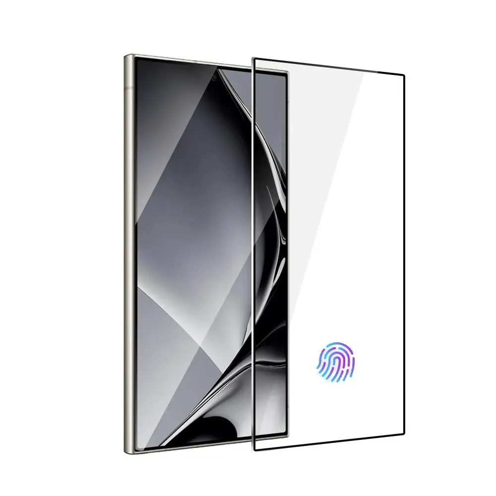 Screen Coverage For Samsung Galaxy S25 Ultra Premium HD Tempered Glass Screen Protector ...
