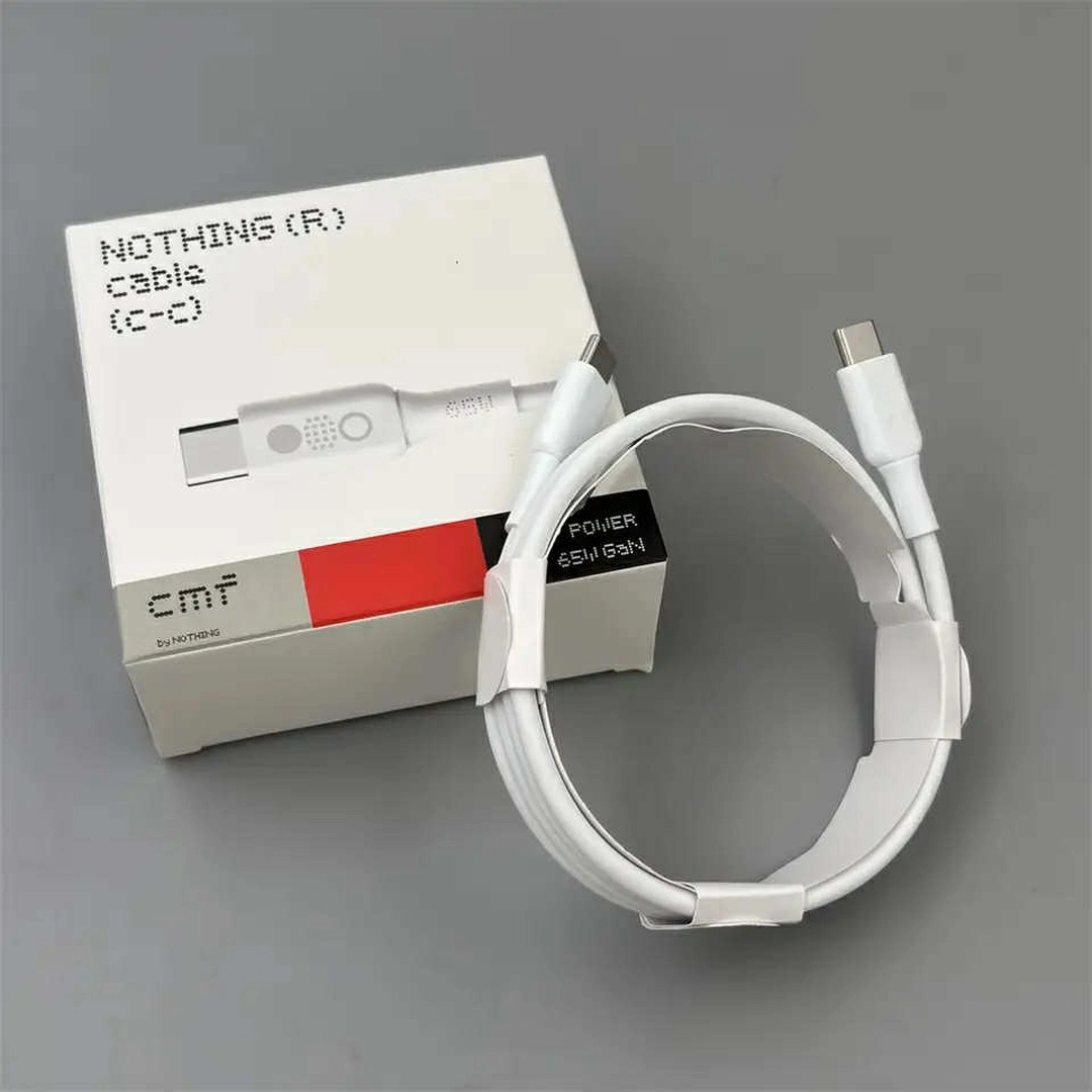 NOTHING CMF 65W Power GaN USB C to USB C PD Fast Charging Cable – 1m