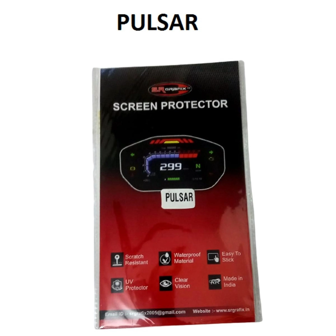 Motorcycle Dashboard Meter Screen Protector Film For Pulsar