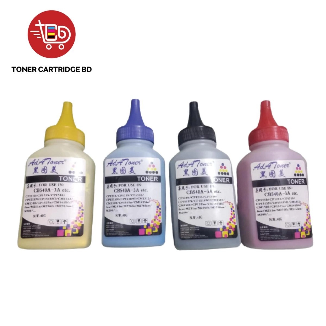Printer Refill Laser Color Toner Powder Multicolor-4Pcs