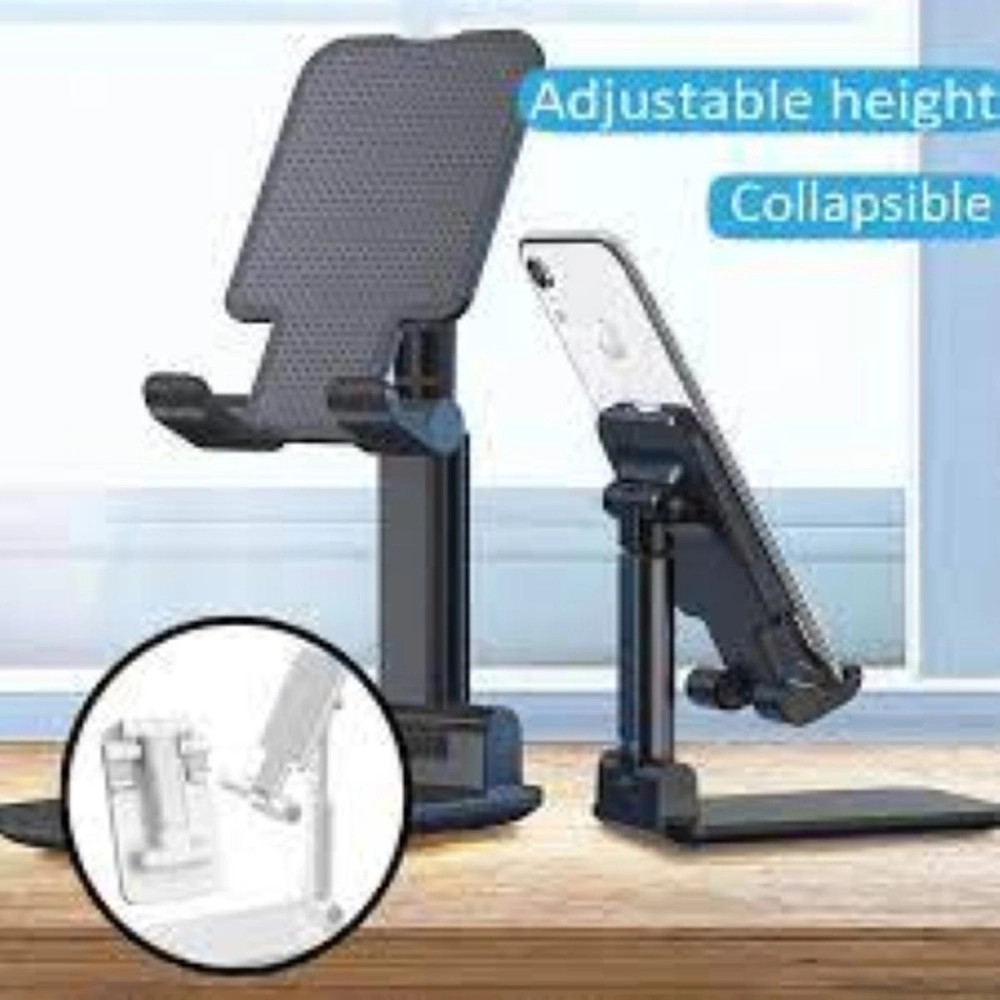 Dev Phone Stand Cell Phone Stand, Foldable Portable Desktop Stand Adjustable Height and ...