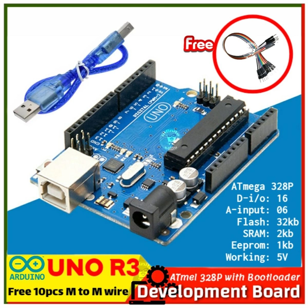 Arduino Uno R3 With USB Cable Arduino Development UNO R3 MEGA328P