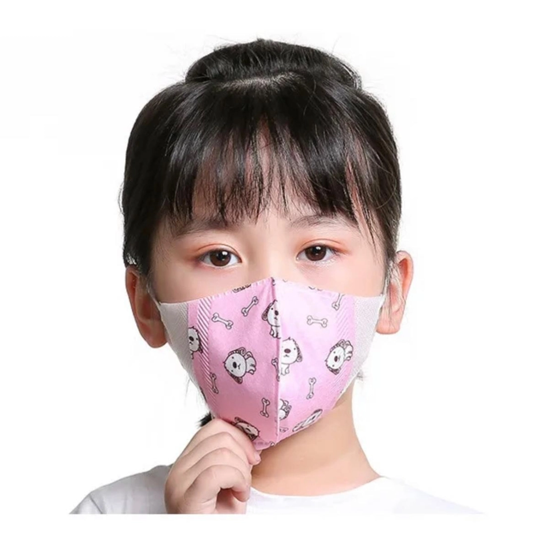 Baby mask 0-4 year disposable 3d Cartoon printed 10 pcs